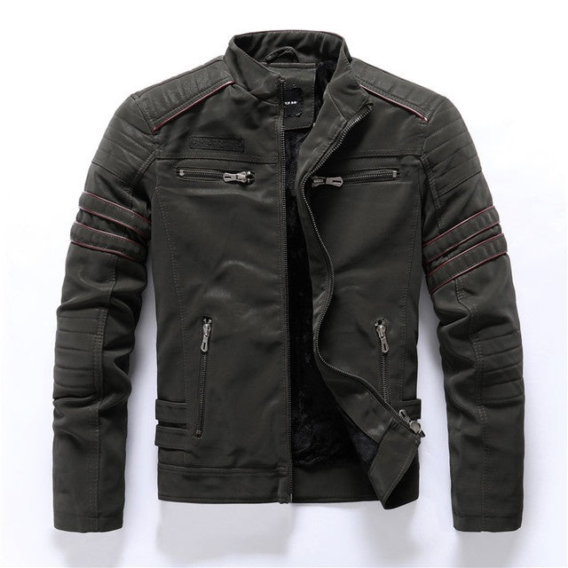 Elevate Your Style with Our Men Leather Jacket
