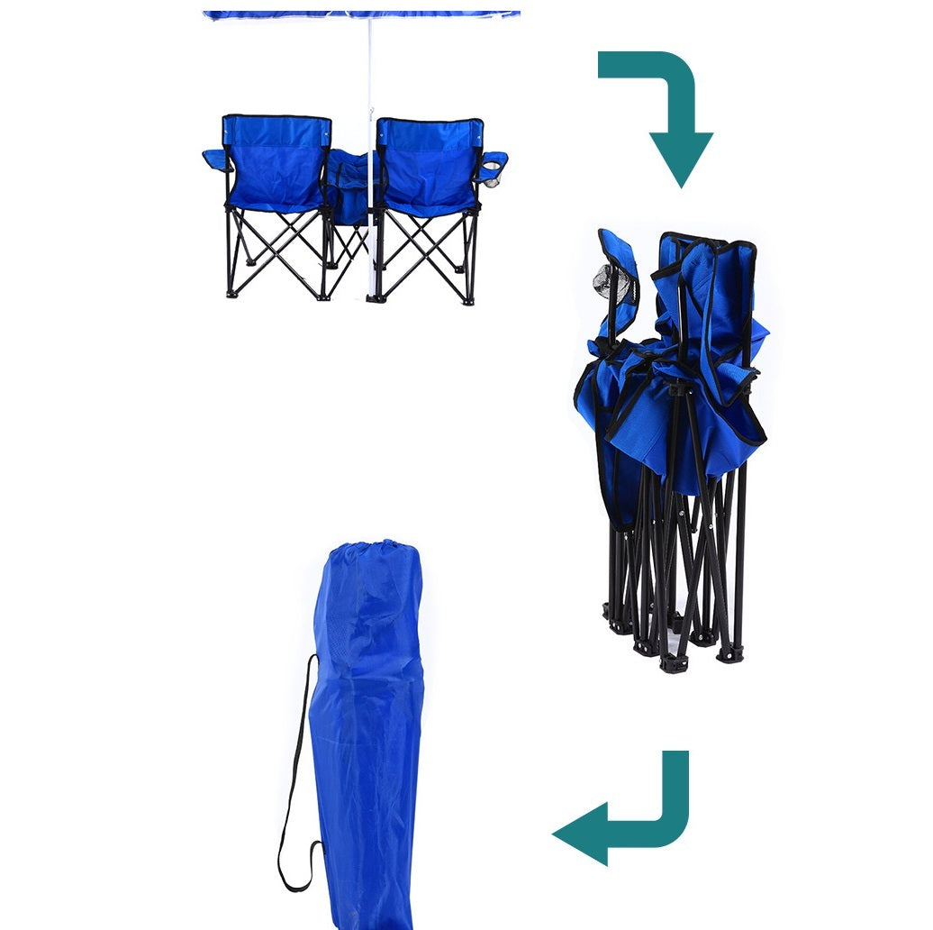 The Ultimate Outdoor Double Portable Camping Folding Chair