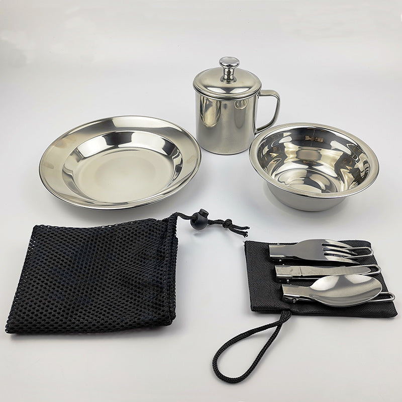 The Essential Outdoor Camping Single Cookware Set