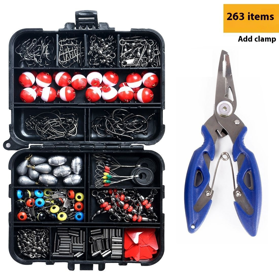 Copper Tube Sinker 263 Pieces Fishing Accessories