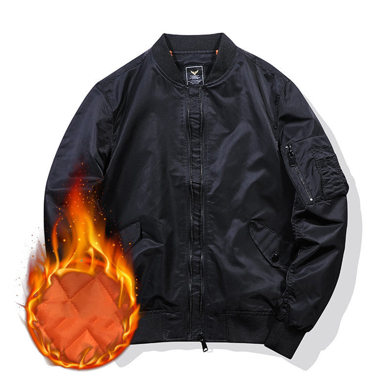 Embroidered Baseball Jacket For Men