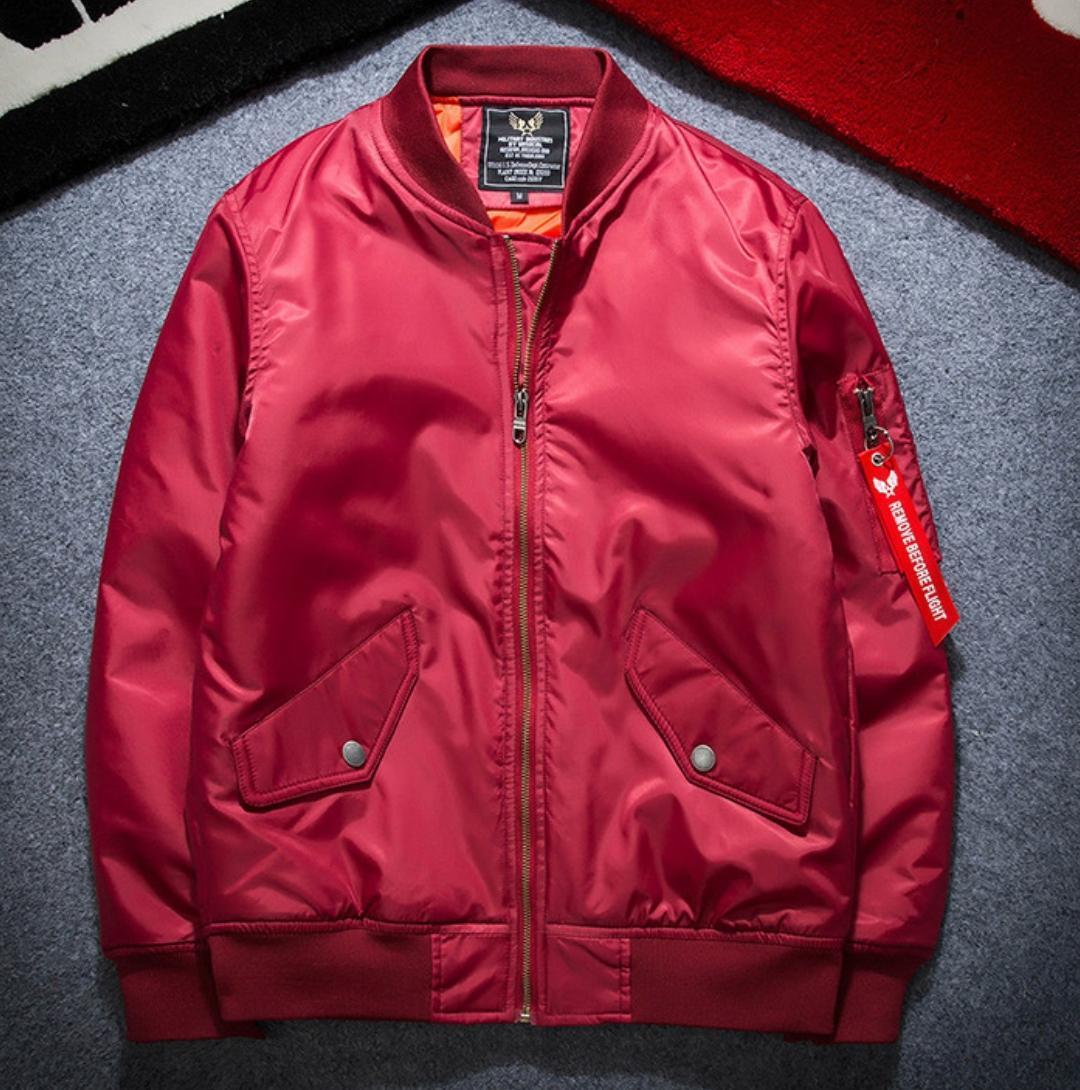 Army green bomber jacket