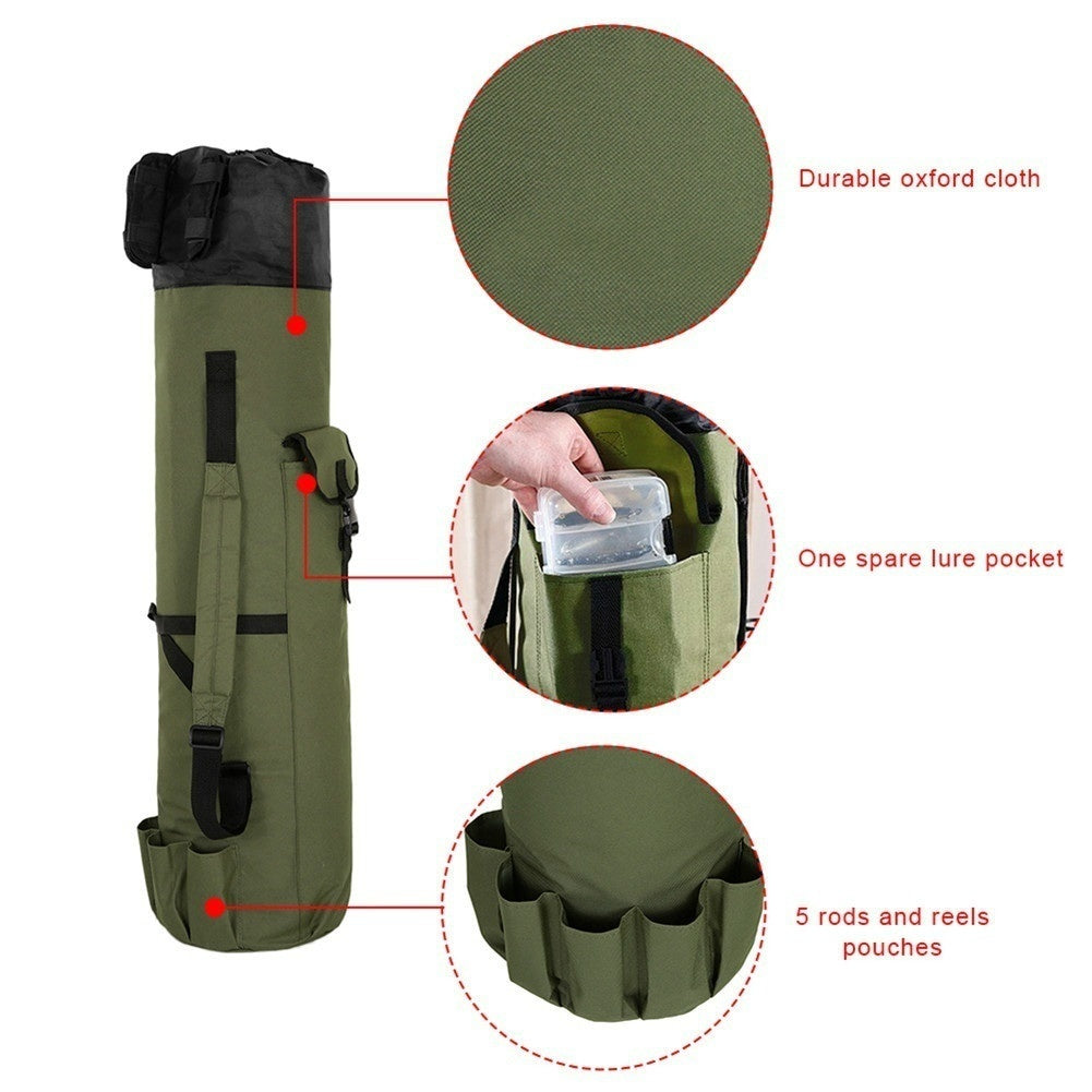 Fishing storage rod portable reel bag
