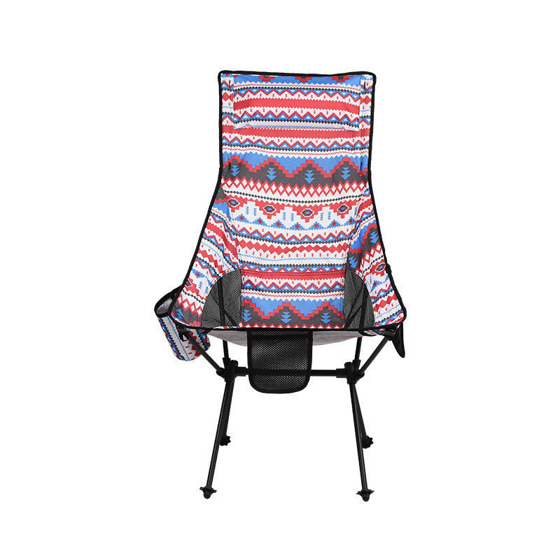 Camping Aluminum Alloy Large Moon Chair