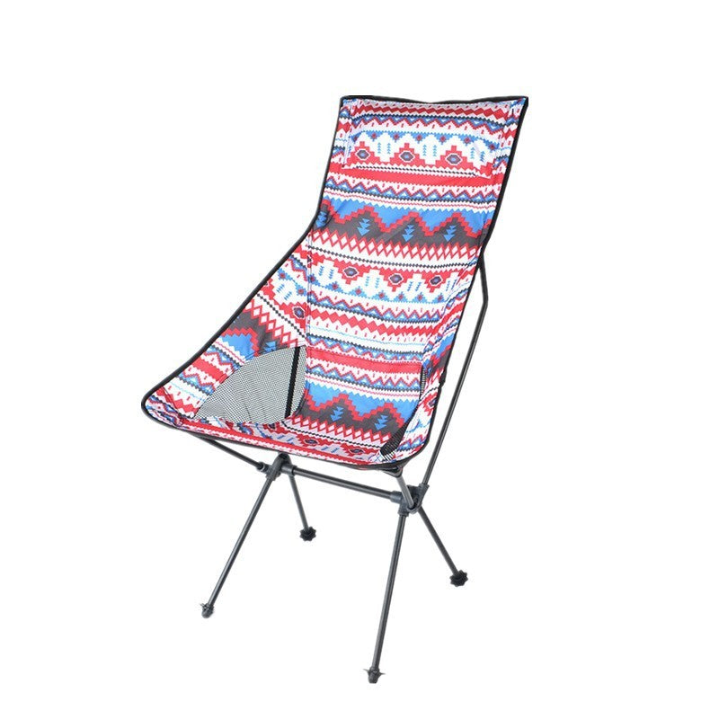 Camping Aluminum Alloy Large Moon Chair