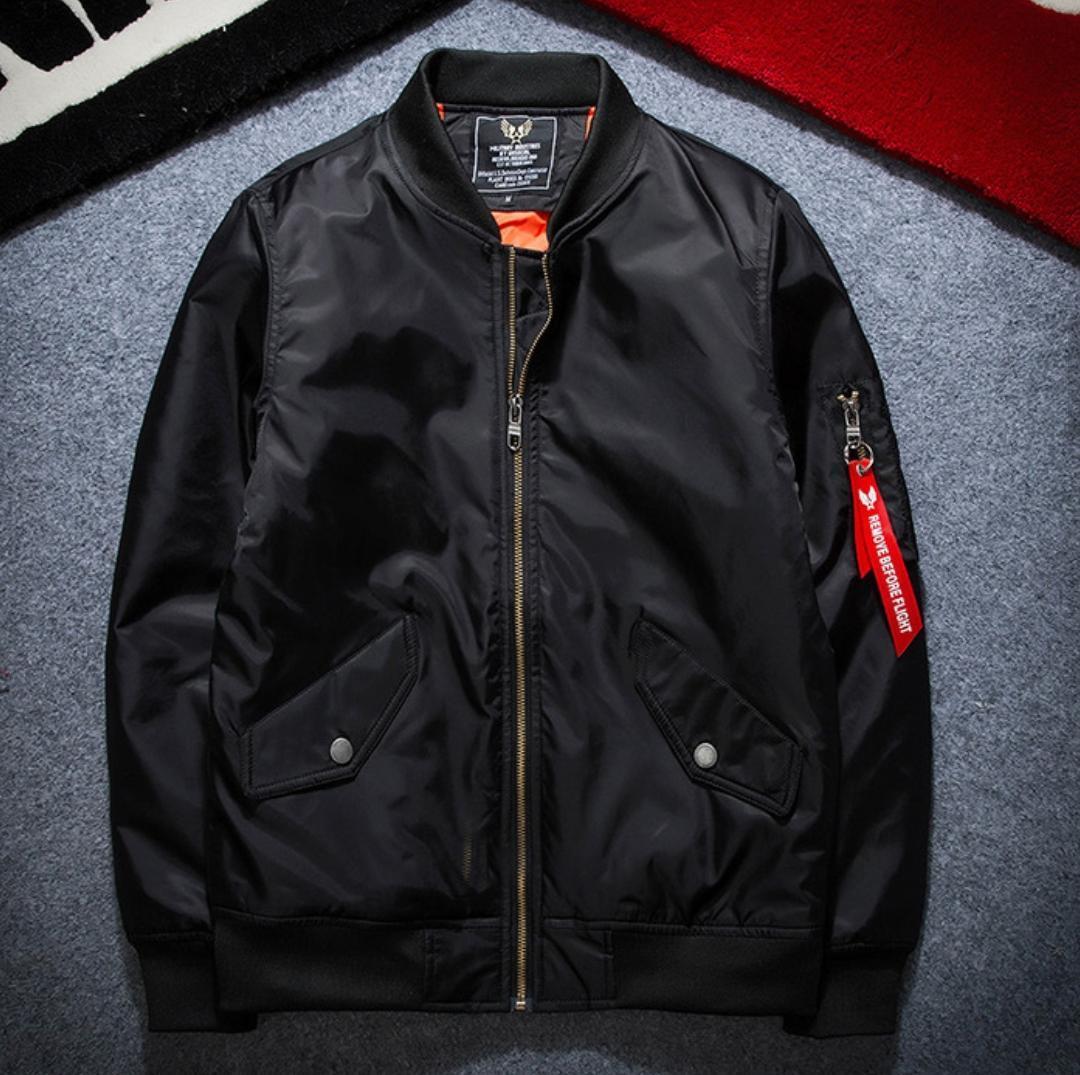 Army green bomber jacket