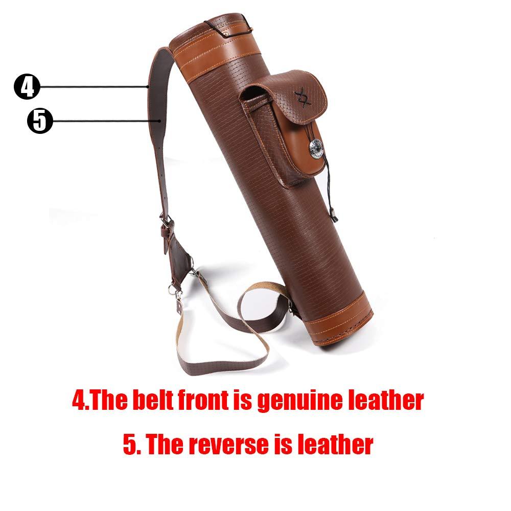 Traditional bow and arrow quiver