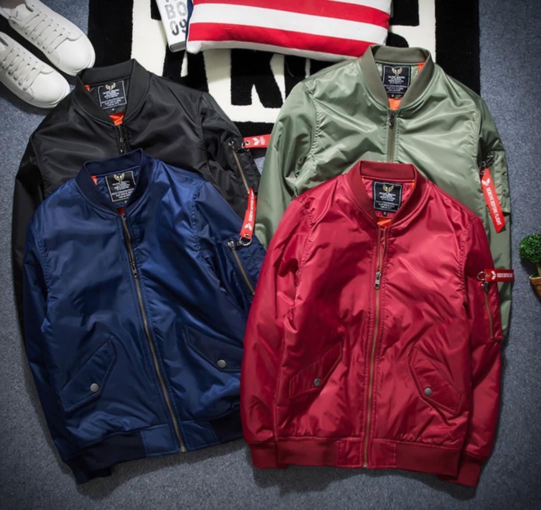 Army green bomber jacket