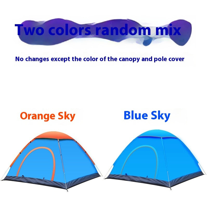 Automatic Double-door Tent
