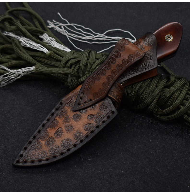 Small Straight Knife Camping Hunting