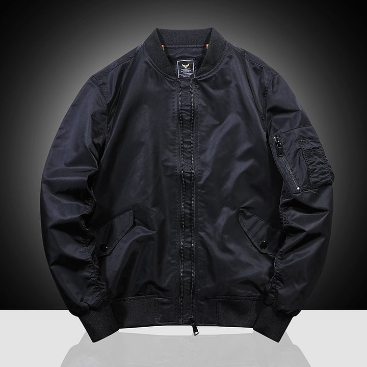 Embroidered Baseball Jacket For Men