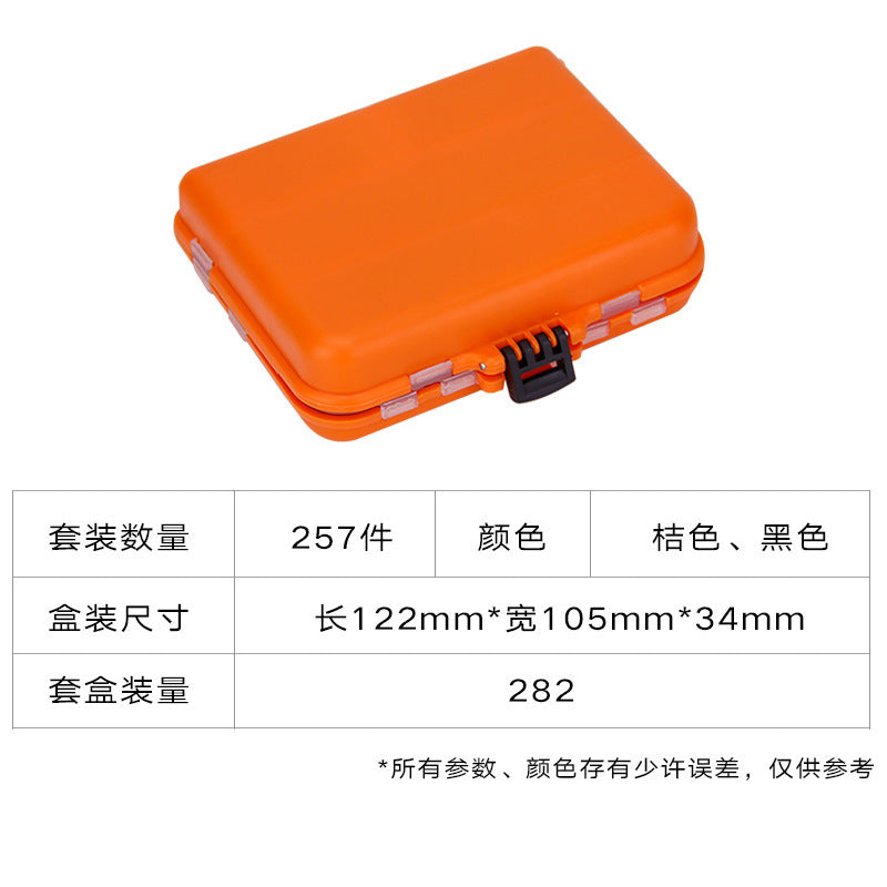 Weihe 257 Pieces Lure Fishhook Accessories