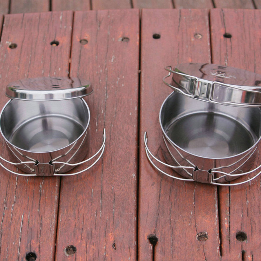 Outdoor Portable Cookware Pot Set