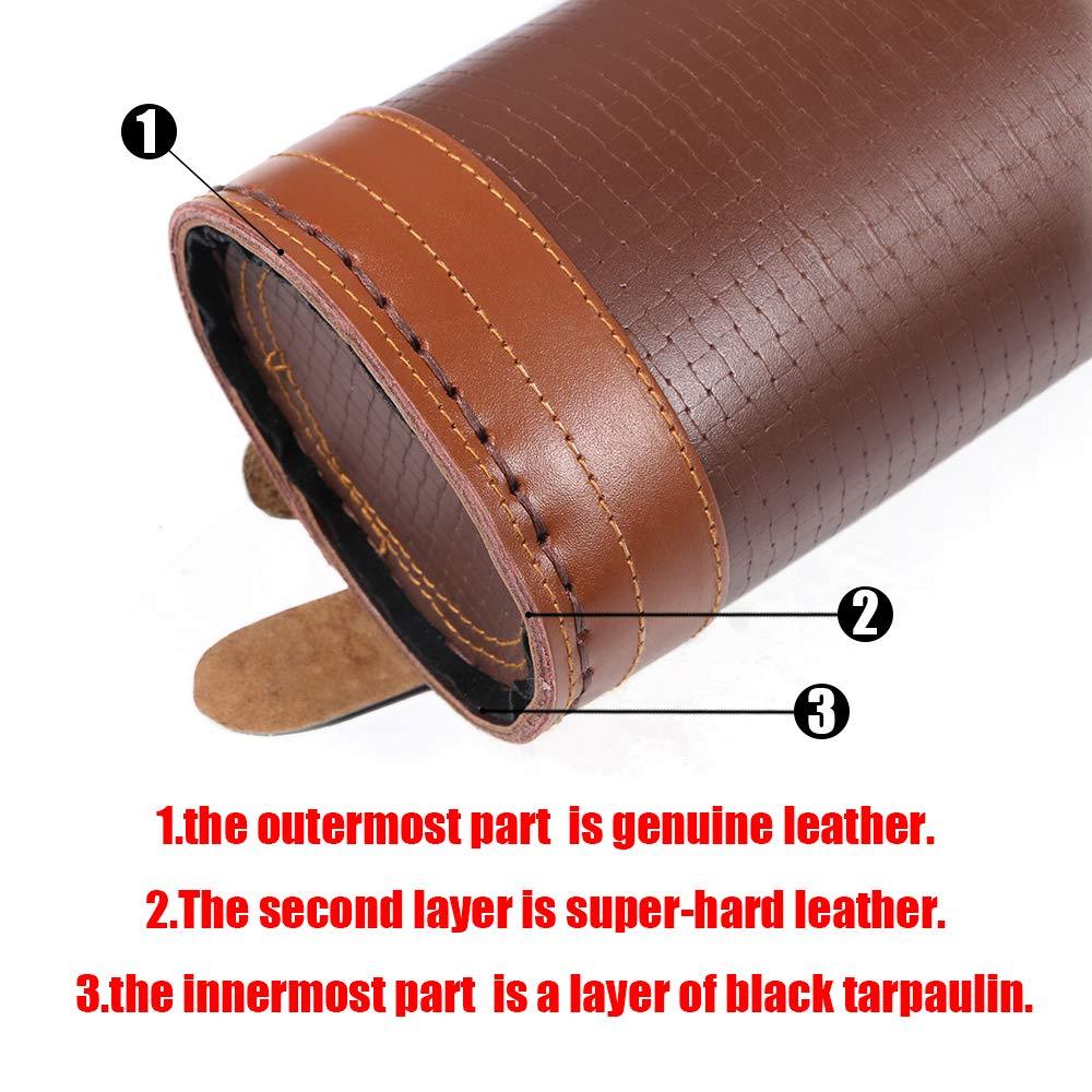 Traditional bow and arrow quiver