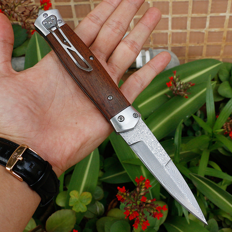 Handmade Pocket Folding Hunting Knife