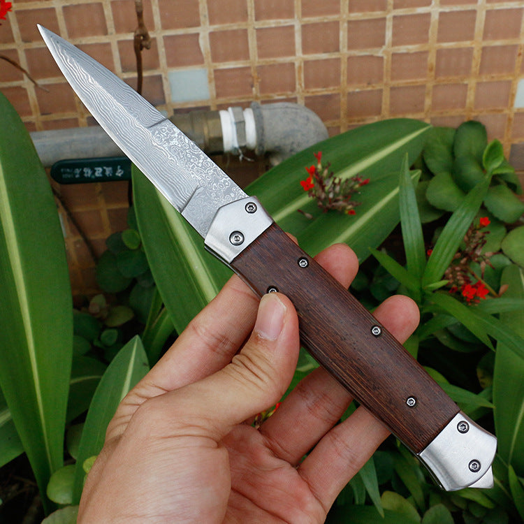 Handmade Pocket Folding Hunting Knife