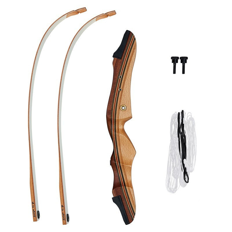 Wooden 48-inch Exercise Bow And Arrow