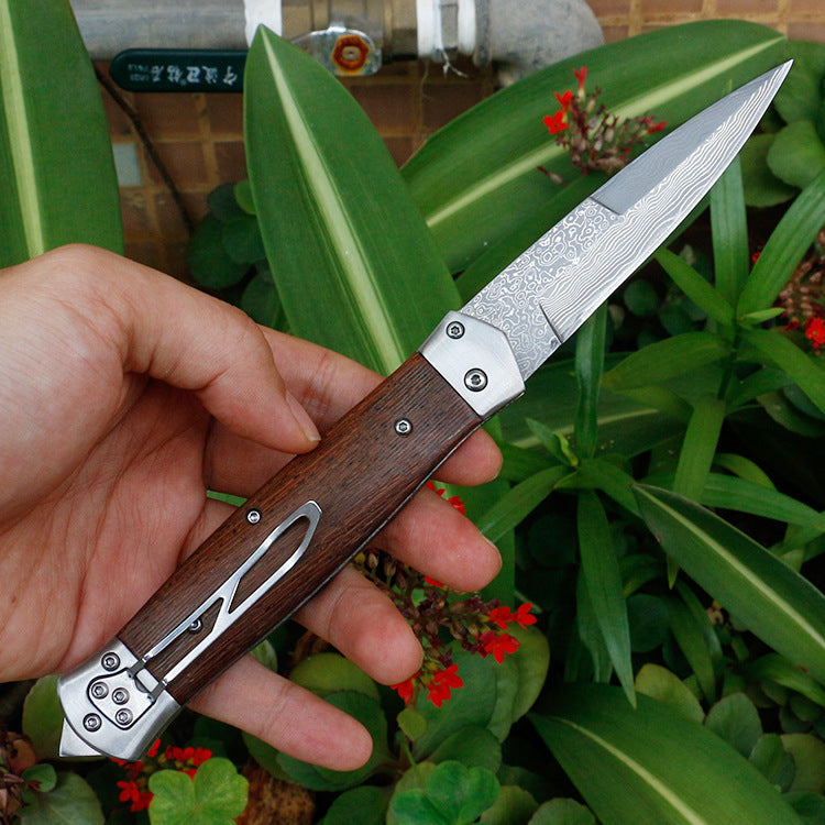 Handmade Pocket Folding Hunting Knife