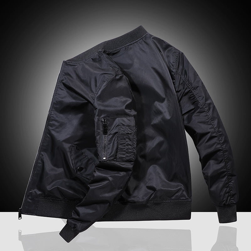Embroidered Baseball Jacket For Men