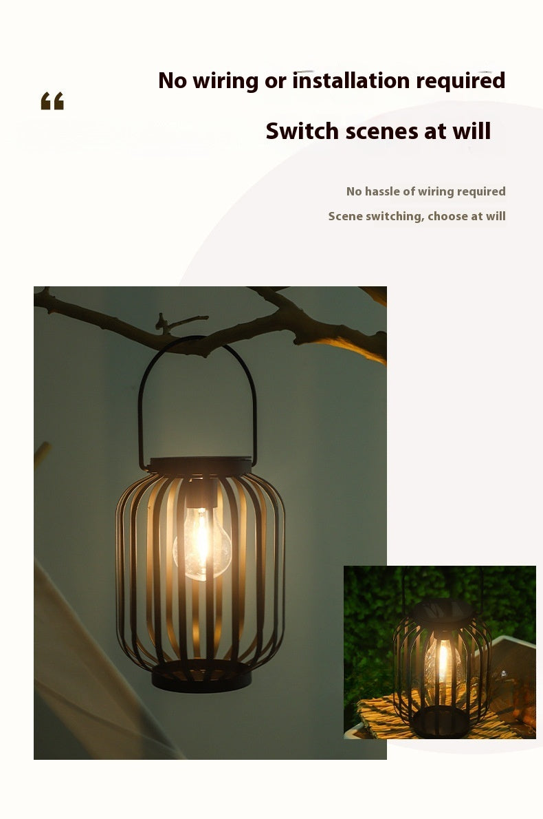 Solar Outdoor Waterproof Chinese Lantern