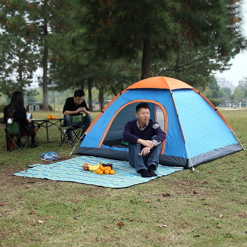 Automatic Double-door Tent