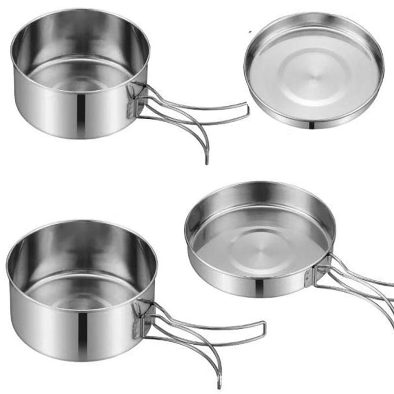 Outdoor Portable Cookware Pot Set