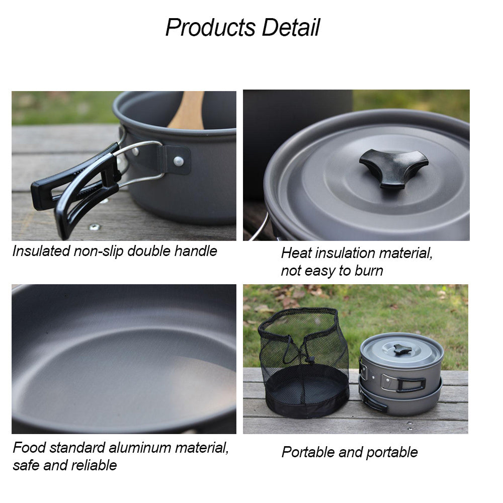 Outdoor Camping Hiking Cookware
