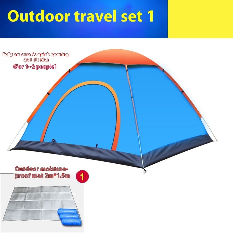 Automatic Double-door Tent