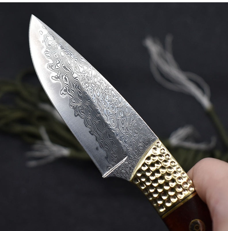 Small Straight Knife Camping Hunting