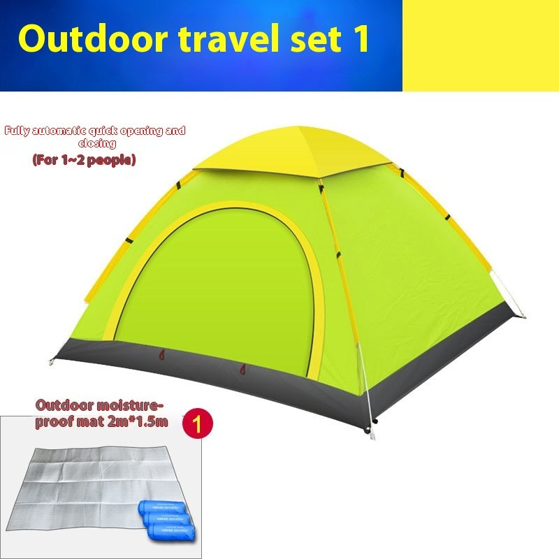 Automatic Double-door Tent