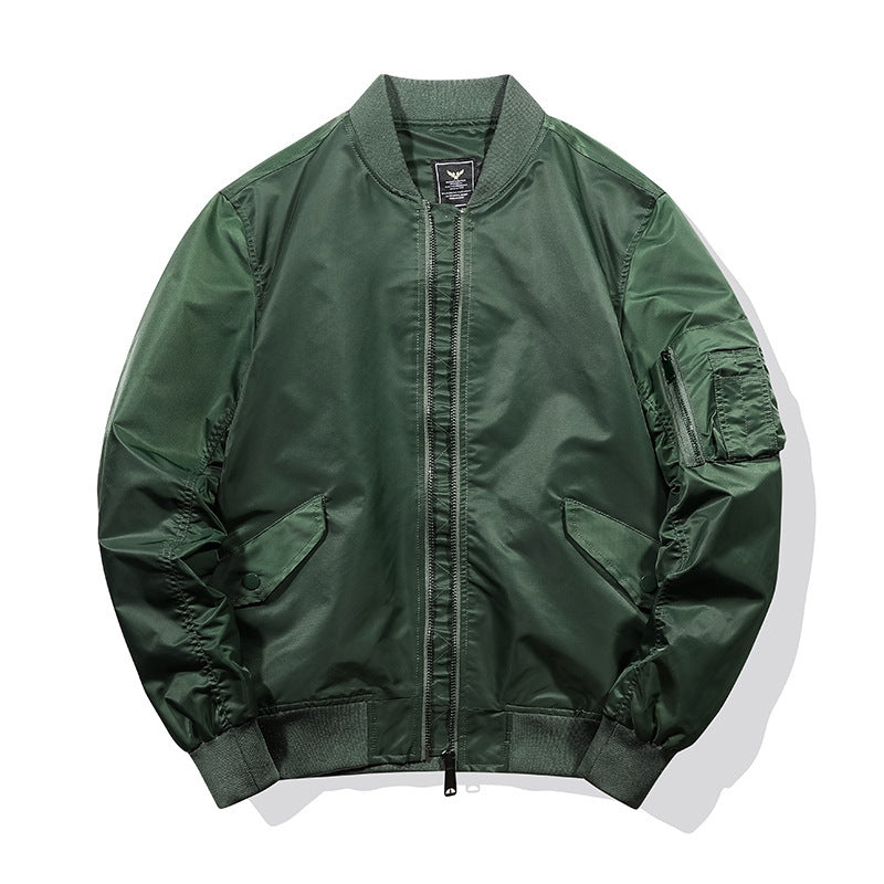 Embroidered Baseball Jacket For Men