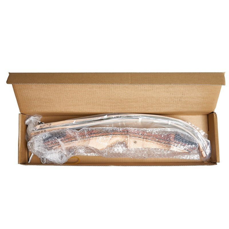 Wooden 48-inch Exercise Bow And Arrow