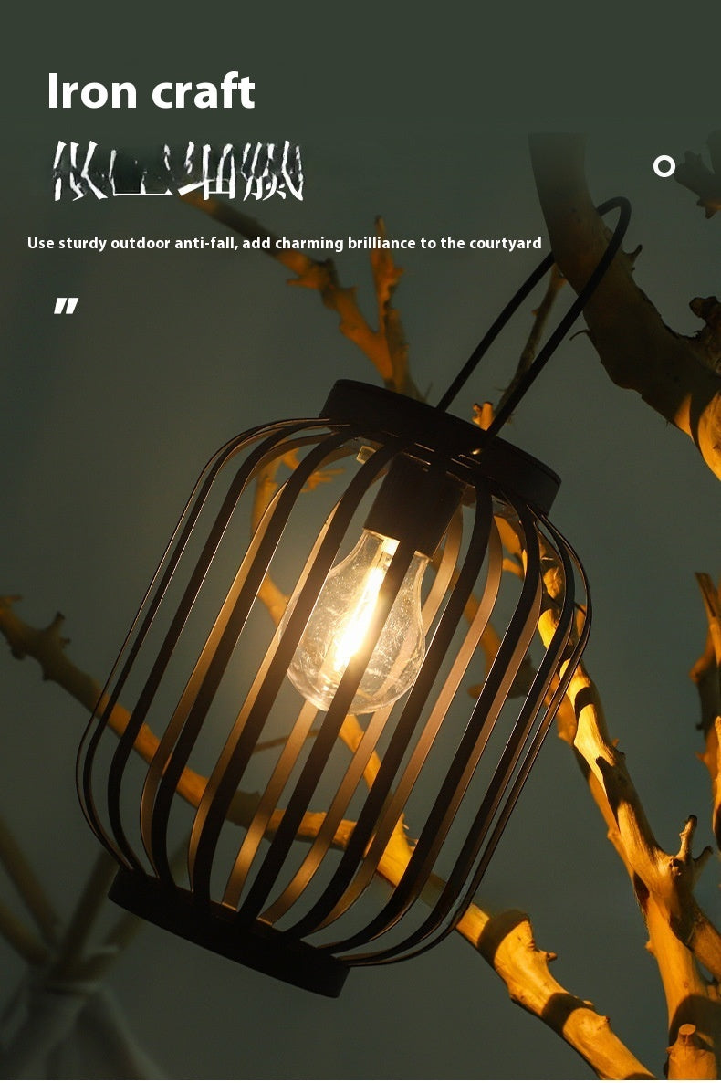 Solar Outdoor Waterproof Chinese Lantern