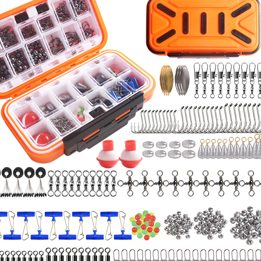 254 Pieces Waterproof Rock Fishing Accessories