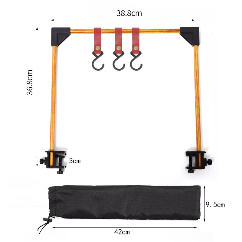 Outdoor Camping Rack For Desk Adjustable Base