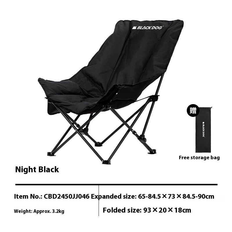 Camping Recliner Portable Outdoor Folding Chair