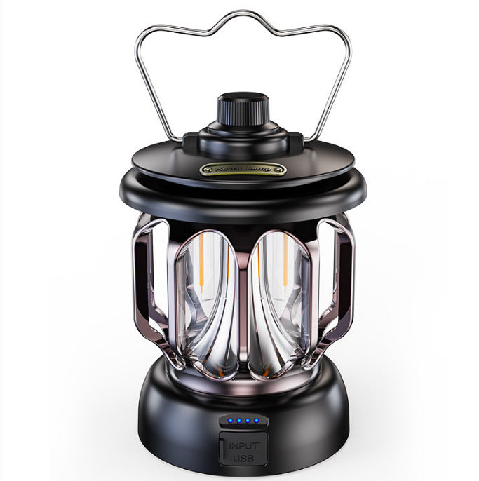 Outdoor Retro Horse Lantern Portable