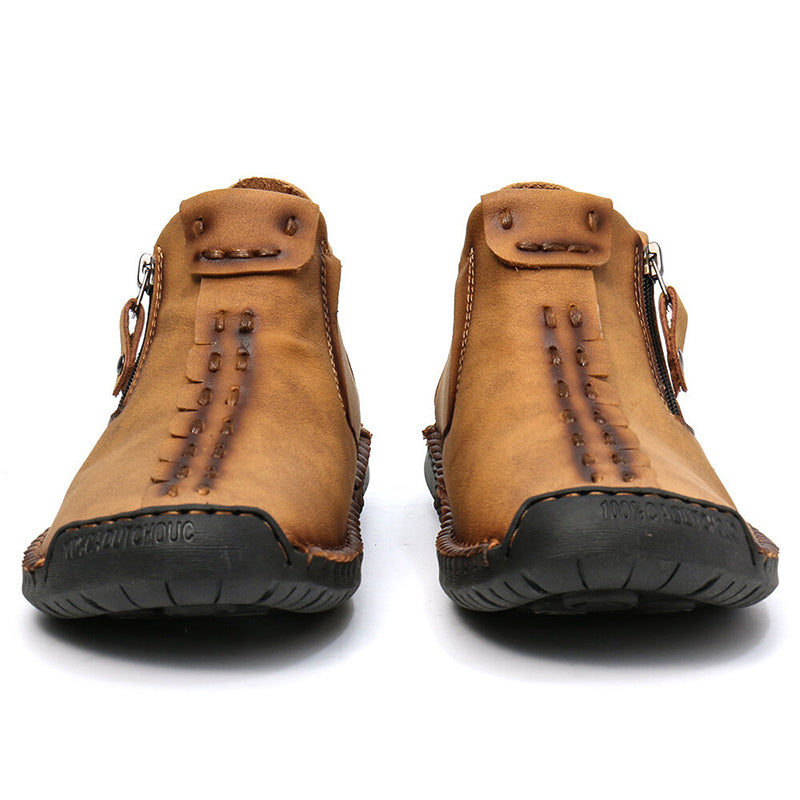 Zipper Outdoor Hiking Shoes